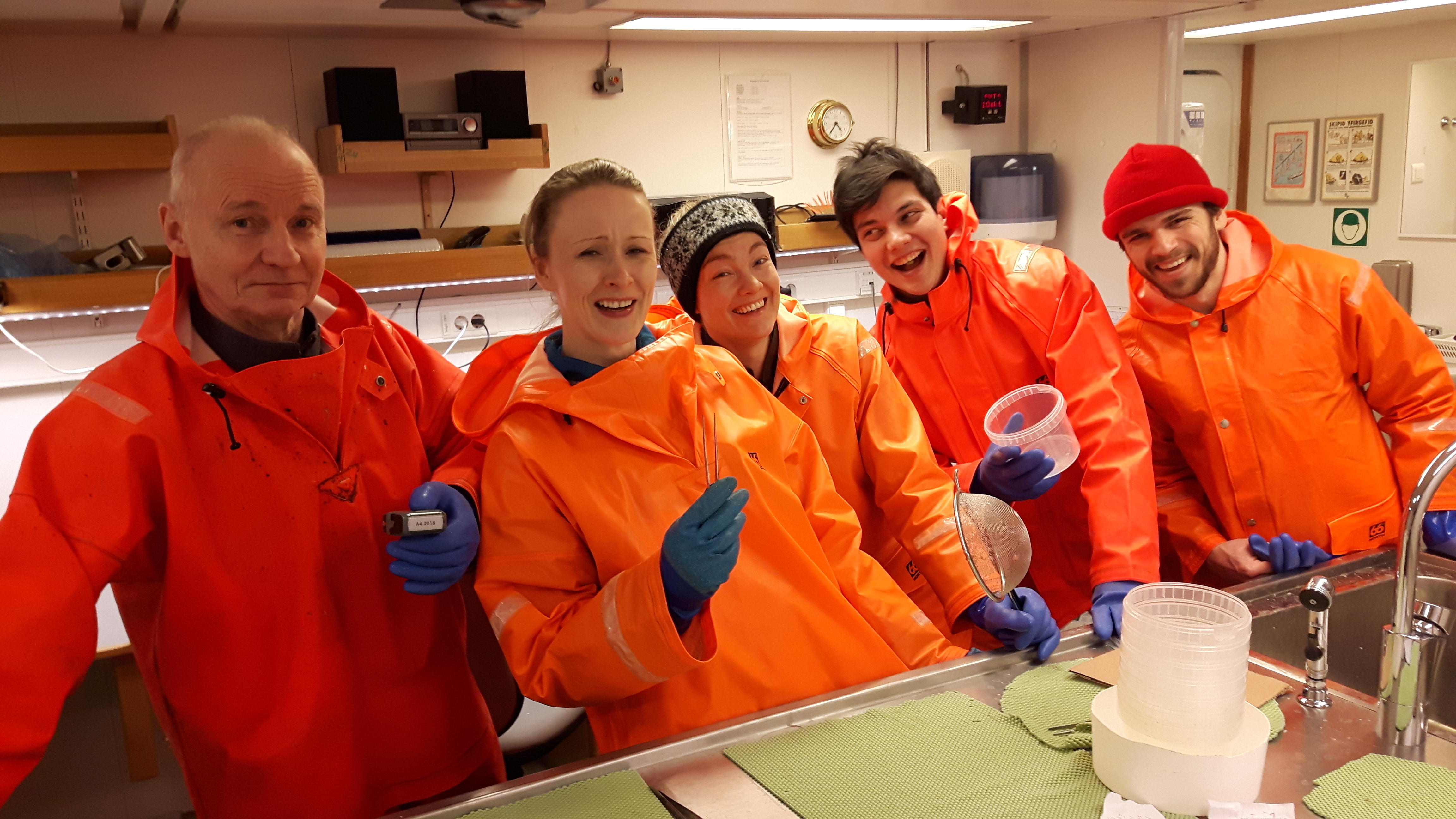 Vagg og velta með vinnufélögum í marsralli 2018. 