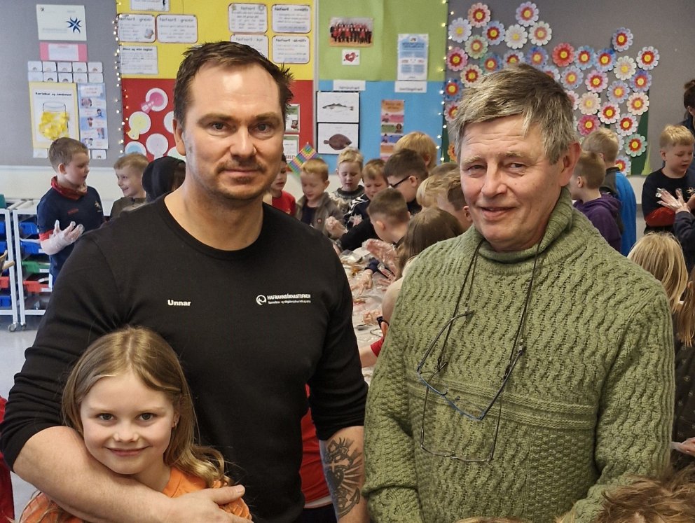 Vel heppnuð hafrannsóknakynning í Áslandsskóla