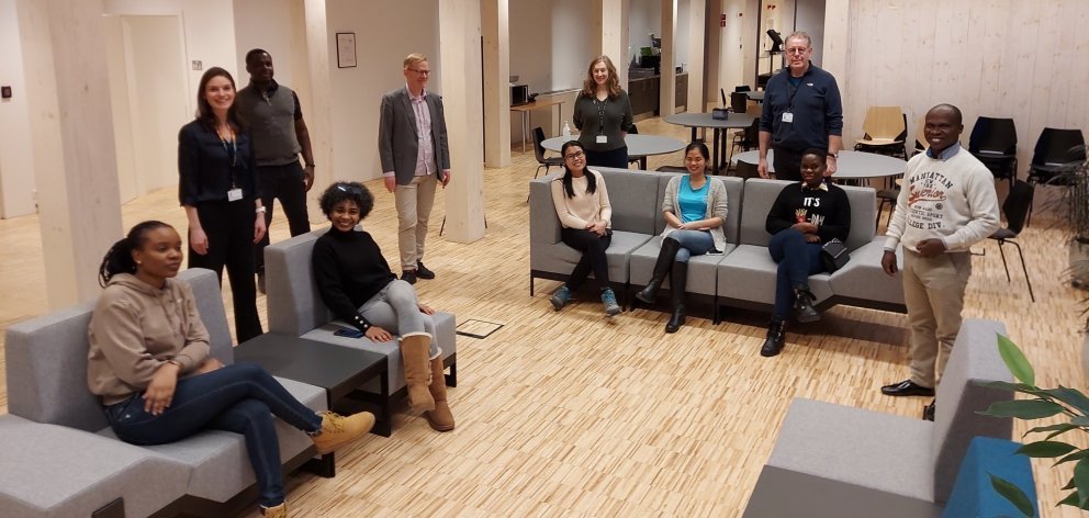 Nemendur í heimsókn hjá GRÓ-FTP