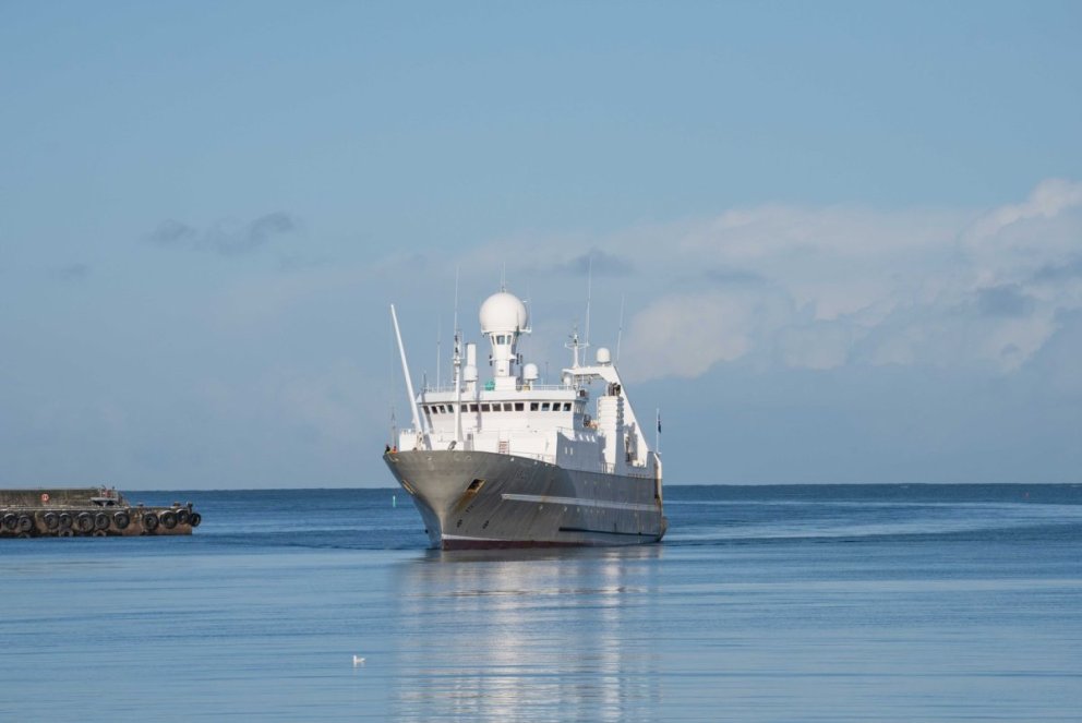 Árni Friðriksson, the research vessel. 
Photo by Svanhildur Egilsdóttir