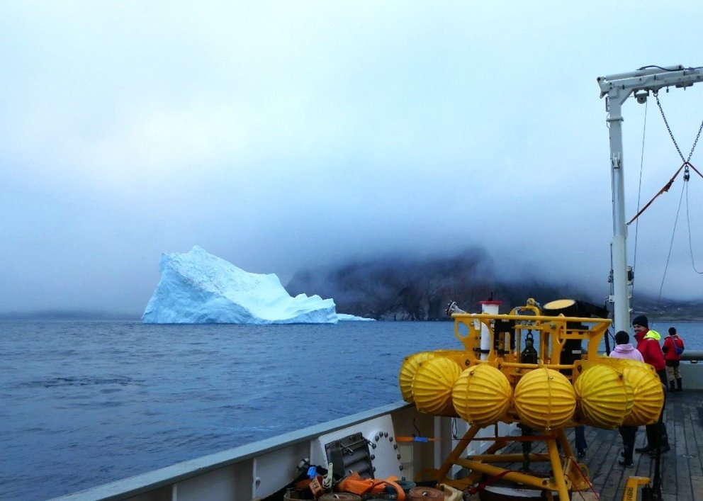 On board Thorunn Thordardottir.