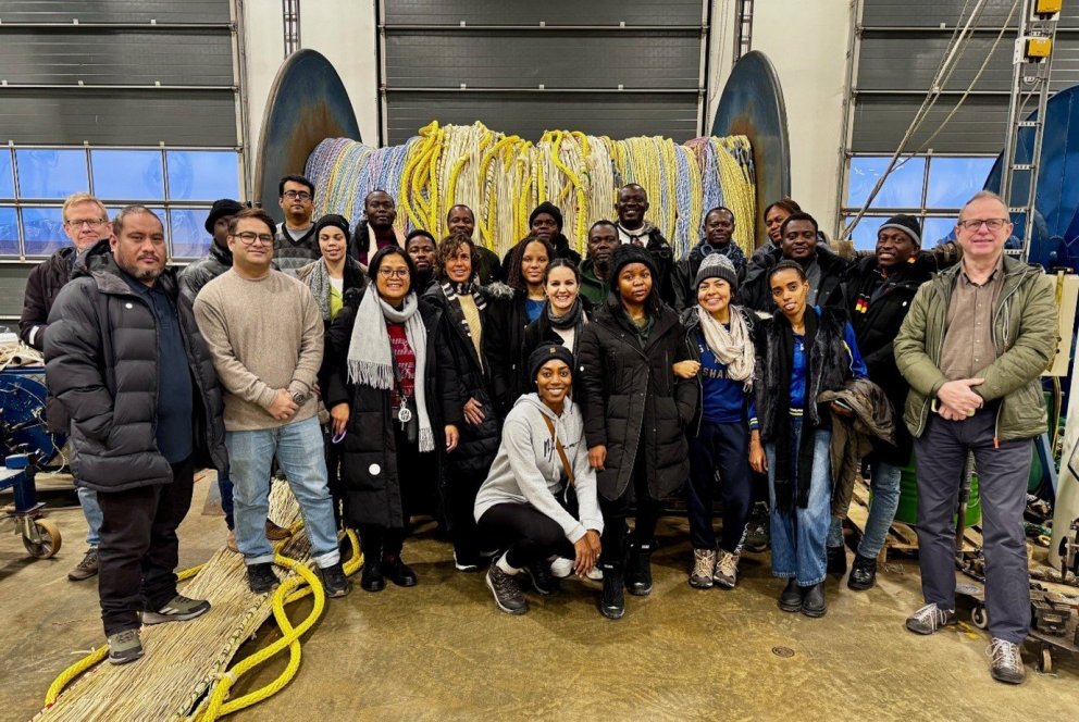 Fellows of the GRÓ Fisheries Training ProgrammeVisiting Hampiðjan, an Icelandic Fishing gear company&hellip;