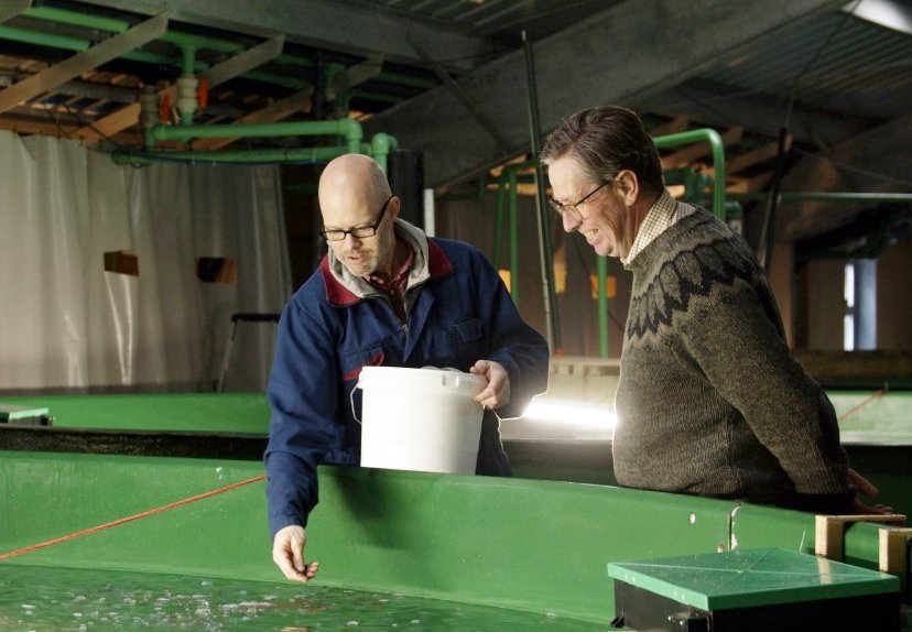 Agnar Steinarsson t.v. og Ragnar Jóhannsson t.h.