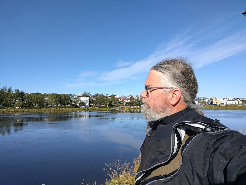 Haraldur R. Ingvarsson náttúrufræðingur hjá Hafrannsóknastofnun hefur rannsakað vistkerfi Tjarnarinn…