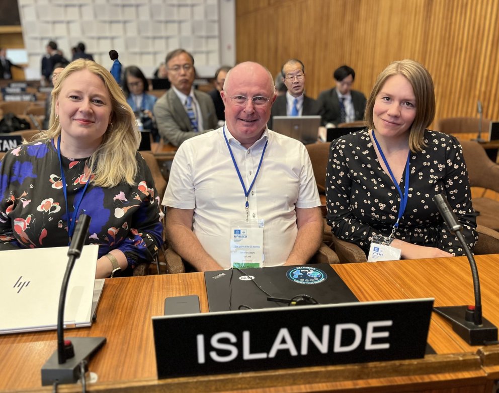 Fyrsta kjör Íslands í framkvæmdastjórn alþjóðahaffræðinefndarinnar