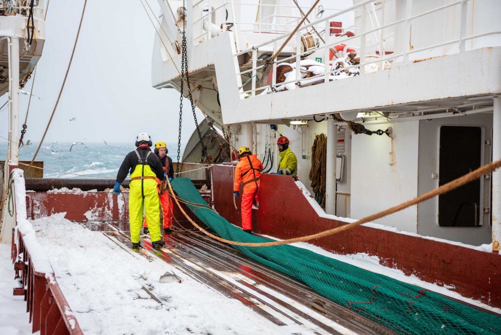 Árni Friðriksson í marsralli. Mynd: Svanhildur Egilsdóttir