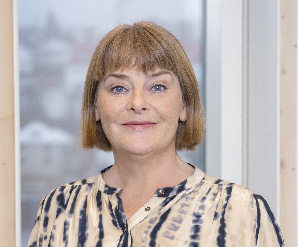 Sigurlína Gunnarsdóttir rannsóknamaður á Botnsjávarsviði Hafrannsóknastofnunar. Á neðri myndinni má …
