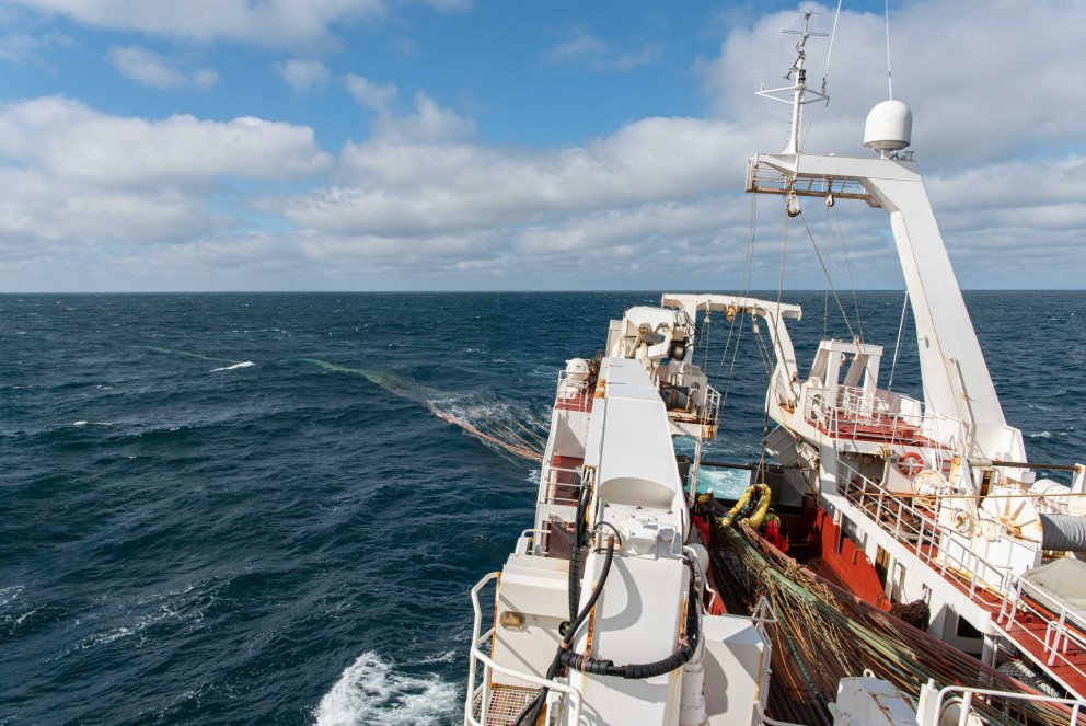 Síðasta togið. Mynd: Svanhildur Egilsdóttir