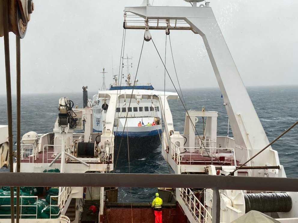 Mynd frá vettvangi. Ljósm. Anna Ragnheiður Grétarsdóttir