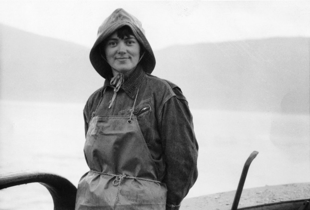 Unnur Skúladóttir fiskifræðingur ung að árum. Þessi mynd, sem er í eigu Ljósmyndasafns Reykjavíkur o…