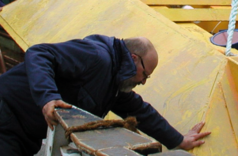 Bogi Hansen, picture taken in the field.