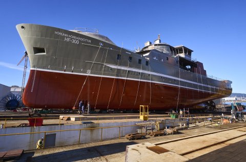 Launching Ceremony for MFRI´s new research vessel Thorunn Thordardottir