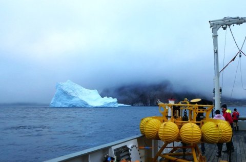 On board Thorunn Thordardottir.