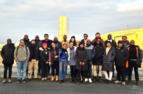 GRÓ Fisheries Training Programme’s 27th cohort of fellows on a trip around the Reykjanes peninsula a&hellip;