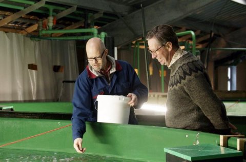 Agnar Steinarsson t.v. og Ragnar Jóhannsson t.h.