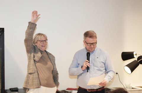 Fyrrverandi starfsfólk kvatt með trega