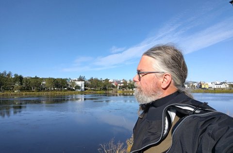 Haraldur R. Ingvarsson náttúrufræðingur hjá Hafrannsóknastofnun hefur rannsakað vistkerfi Tjarnarinn…