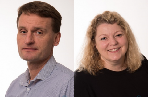 Guðmundur J. Óskarsson og Hildur Pétursdóttir flytja erindi á málstofu