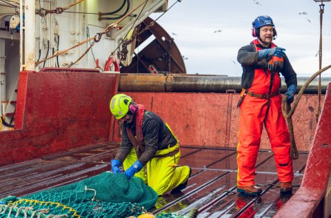 Frá marsralli í fyrra. Um borð í fjórum skipum vinna ríflega 100 manns; og næg verkefni allan tímann&hellip;