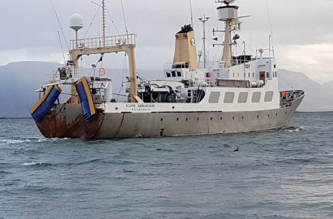 Bilun í stjórntölvu Bjarna Sæmundssonar