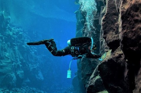 Dælusýnataki reynist vel við sýnatöku með köfun