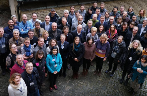 Formenn vinnunefnda ICES á fundi í Kaupmannahöfn í síðustu viku.